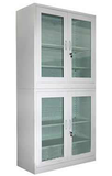 Double Glass File Cabinet